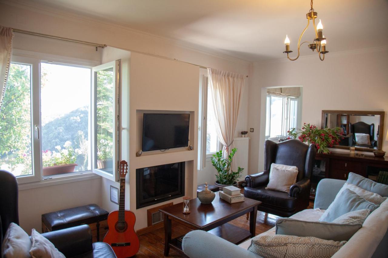 Lorantina Sea View Holiday House In Corfu - Near Barbati Beach Spartylas Eksteriør bilde