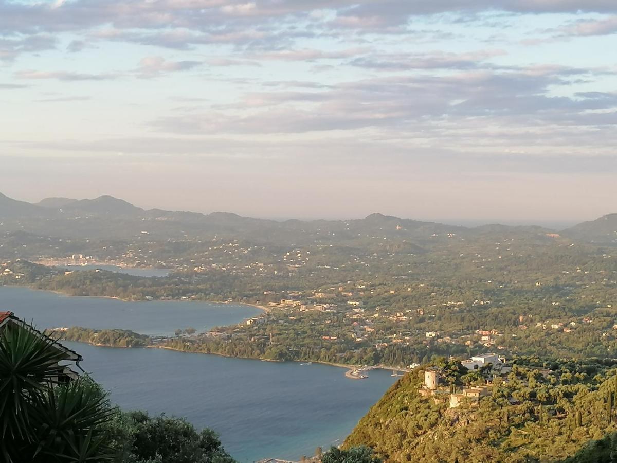 Lorantina Sea View Holiday House In Corfu - Near Barbati Beach Spartylas Eksteriør bilde