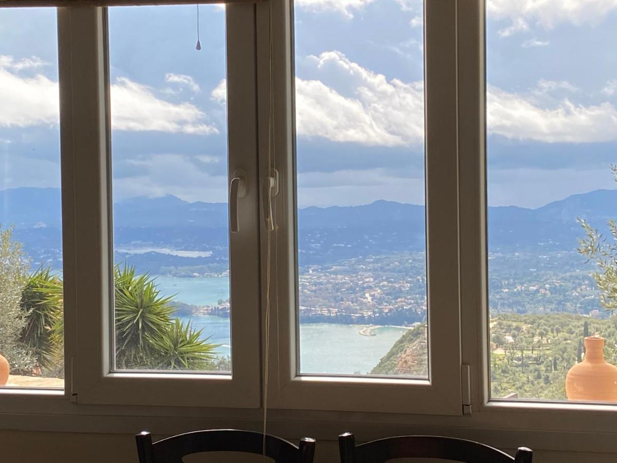 Lorantina Sea View Holiday House In Corfu - Near Barbati Beach Spartylas Eksteriør bilde