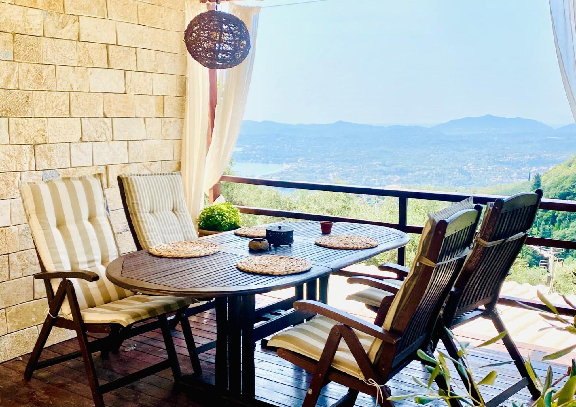 Lorantina Sea View Holiday House In Corfu - Near Barbati Beach Spartylas Eksteriør bilde